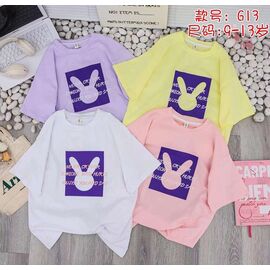 Фотография Футболка детская на девочку 613 lilac р.9-13 "Фунтик" недорого оптом от прямого поставщика