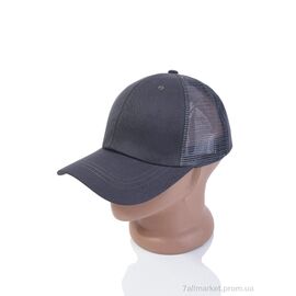 Фотография Кепка для мужчин Лето RS2 grey (5 шт. р.сетка 56-58) "TUZZI" недорого оптом от прямого поставщика