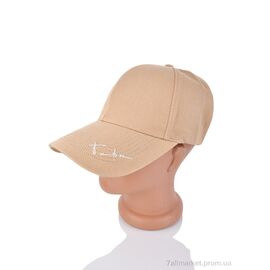 Фотография Кепка унисекс Лето 26-03 beige (5 шт. р.сетка 58-60) "TUZZI" недорого оптом от прямого поставщика