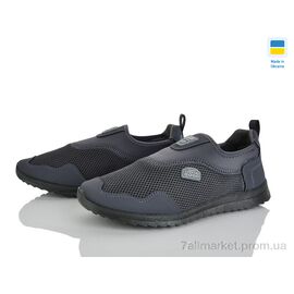 Фотография Кроссовки мужские модные Весна/осень 2901-1 сірий (6 пар р.41-45) "Paolla" недорого оптом от прямого поставщика