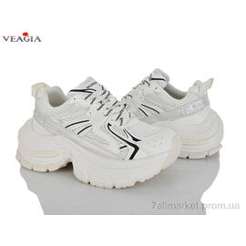 Фотография Кроссовки женские модные Весна/осень N2608-2 (8 пар р.36-40) "Veagia-ADA" недорого оптом от прямого поставщика