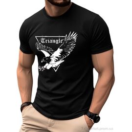 Футболка чоловіча Літо 243 чорний (5 шт. р.сіткаM-3XL) "Алия" недорого оптом від прямого постачальника