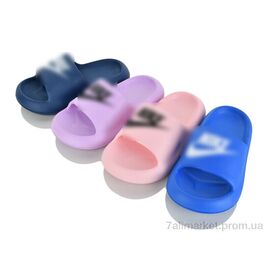 Фотография Шлепки детские летние Лето S030 mix (12 пар р.30-35) "Family" недорого оптом от прямого поставщика