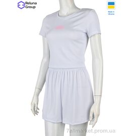 Фотография Женский костюм Лето SF017-1 white (4 шт. р.сетка 42-48) "Reluna Group" недорого оптом от прямого поставщика
