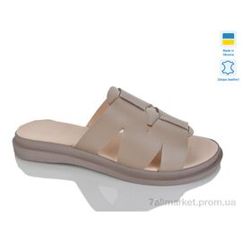 Фотография Шлепки женские облегченные Лето 54 капучин.к. (6 пар р.37-41) "Sali" недорого оптом от прямого поставщика