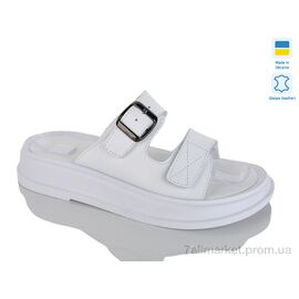 Фотография Шлепки женские облегченные Лето 10 білий к. (6 пар р.36-40) "Sali" недорого оптом от прямого поставщика