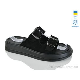 Фотография Шлепки женские облегченные Лето 91 чорний з. (6 пар р.36-40) "Sali" недорого оптом от прямого поставщика