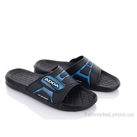 Фотография Шлепки мужские пляжные Лето 3AP01M black (6 пар р.41-43) "Obuvok" недорого оптом от прямого поставщика