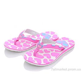 Фотография Шлепки женские облегченные Лето W8523 pink (12 пар р.36-39) "Obuvok" недорого оптом от прямого поставщика