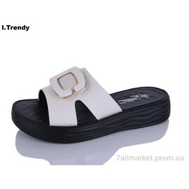 Фотография Шлепки женские облегченные Лето ZK702-3 (8 пар р.36-41) "Trendy" недорого оптом от прямого поставщика