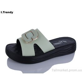 Фотография Шлепки женские облегченные Лето ZK702-9 (8 пар р.36-41) "Trendy" недорого оптом от прямого поставщика