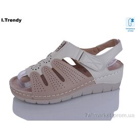 Фотография Босоножки женские летние Лето G89-9 (8 пар р.37-42) "Trendy" недорого оптом от прямого поставщика