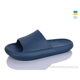 Фотография Шлепки женские облегченные Лето 024 т.синій (6 пар р.36-41) "SANLIN 2" недорого оптом от прямого поставщика