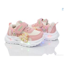 Фотография Кроссовки детские модные Весна/осень 51014C LED (8 пар р.21-26) "Ok Shoes" недорого оптом от прямого поставщика