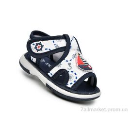 Фотография Сандалии детские летние Лето T68003C (24 пар р.17-22) "Ok Shoes" недорого оптом от прямого поставщика