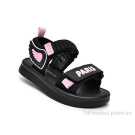 Фотография Босоножки детские летние Лето A1703A (14 пар р.31-37) "Ok Shoes" недорого оптом от прямого поставщика