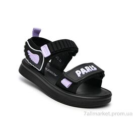 Фотография Босоножки детские летние Лето A1703B (14 пар р.31-37) "Ok Shoes" недорого оптом от прямого поставщика