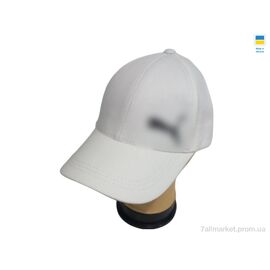 Фотография Кепка унисекс Лето 0713 білий (4 шт. р.сетка 54-56) "Mabi" недорого оптом от прямого поставщика