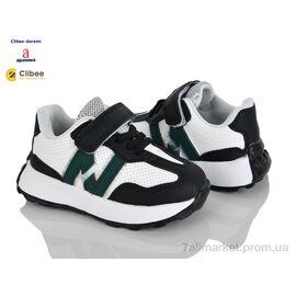 Кросівки дитячі модні Весна/осінь LA108 black (6 пар р.22-27) "Clibee-Doremi" недорого оптом від прямого постачальника