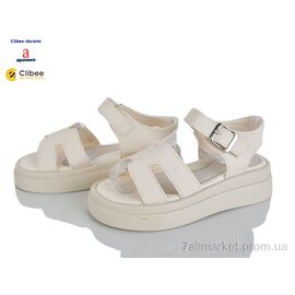 Фотография Босоножки детские летние Лето ZC2280 beige (6 пар р.32-37) "Clibee-Doremi" недорого оптом от прямого поставщика