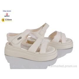 Фотография Босоножки детские летние Лето ZC2281 beige (6 пар р.32-37) "Clibee-Doremi" недорого оптом от прямого поставщика