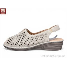 Фотография Босоножки женские летние Лето 606-3 (8 пар р.37-42) "WSMR" недорого оптом от прямого поставщика