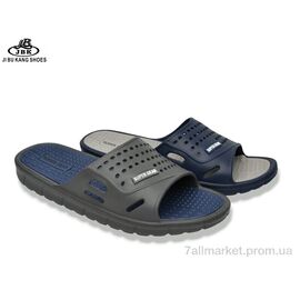 Фотография Шлепки мужские пляжные Лето Баталы 8009 mix (12 пар р.47-49) "Jibukang" недорого оптом от прямого поставщика