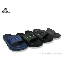 Фотография Шлепки мужские пляжные Лето 7826 mix (12 пар р.40-45) "Jibukang" недорого оптом от прямого поставщика