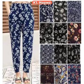 Фотография Брюки женские, молодёжные размеры 46-54(микс цв) "STELLA" недорого от прямого поставщика