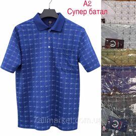 Футболка чоловіча молодіжна супер-батал р-ри 6XL-10XL (мікс кв) "NICOLAS" недорого гуртом від прямого постачальника