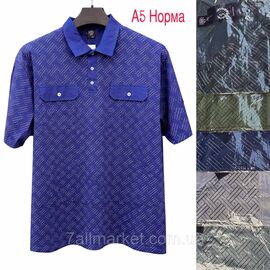 Футболка-поло чоловіча молодіжна р-ри XL-5XL (мікс кв) "NICOLAS" недорого гуртом від прямого постачальника