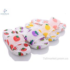 Фотография Шлепки женские облегченные Лето 1328 mix (10 пар р.36-41) "Acorus" недорого оптом от прямого поставщика