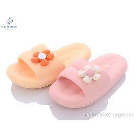 Фотография Шлепки женские облегченные Лето 22-9 mix (10 пар р.36-41) "Acorus" недорого оптом от прямого поставщика