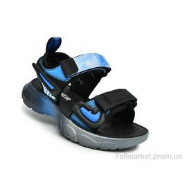 Сандалії дитячі літні Літо B2819 синій (10 пар р.26-30) "TOM.M" недорого оптом від прямого постачальника