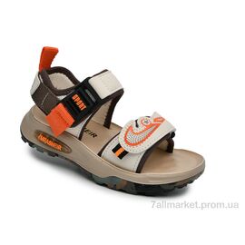 Сандалії дитячі літні Літо B2939 беж-корич. (10 пар р.26-30) "TOM.M" недорого оптом від прямого постачальника
