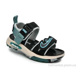 Сандалії дитячі літні Літо B2939 чорний (10 пар р.26-30) "TOM.M" недорого оптом від прямого постачальника