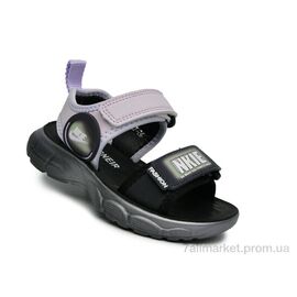 Босоніжки дитячі літні Літо B1617 фіолет (10 пар р.26-30) "TOM.M" недорого оптом від прямого постачальника