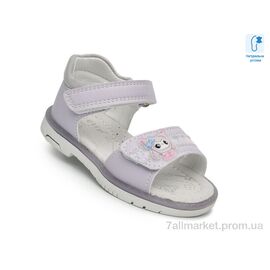 Босоніжки дитячі літні Літо F65106 фіолет (8 пар р.21-26) "TOM.M" недорого оптом від прямого постачальника