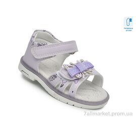 Босоніжки дитячі літні Літо F65107 фіолет (8 пар р.21-26) "TOM.M" недорого оптом від прямого постачальника