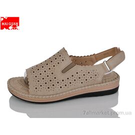 Фотография Босоножки женские летние Лето 951-5 (8 пар р.36-41) "Maiguan" недорого оптом от прямого поставщика