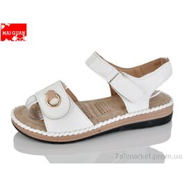 Фотография Босоножки женские летние Лето 952-3 (8 пар р.36-41) "Maiguan" недорого оптом от прямого поставщика