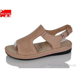 Фотография Босоножки женские летние Лето 955-6 (8 пар р.36-41) "Maiguan" недорого оптом от прямого поставщика