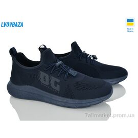 Фотография Кроссовки мужские модные Лето Dago 25-02 синій (8 пар р.40-45) "Lvovbaza" недорого оптом от прямого поставщика