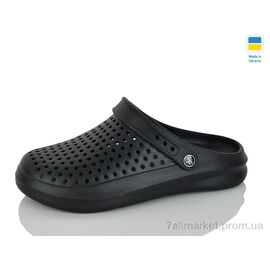 Фотография Кроксы мужские легкие Лето B504 чорний (8 пар р.41-46) "M&L  Alex13" недорого оптом от прямого поставщика