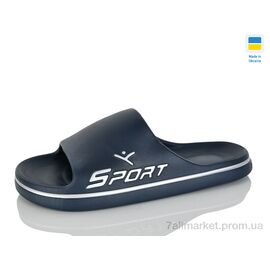 Фотография Шлепки мужские пляжные Лето B403 т.синій (8 пар р.41-46) "M&L  Alex13" недорого оптом от прямого поставщика