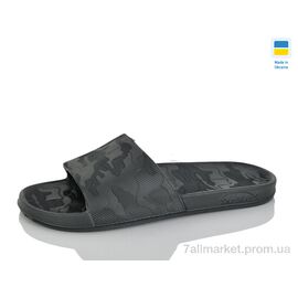 Фотография Шлепки мужские пляжные Лето B400 т.сірий (6 пар р.40-46) "M&L  Alex13" недорого оптом от прямого поставщика