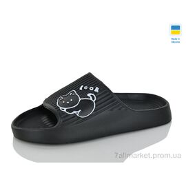 Фотография Шлепки женские облегченные Лето B104 чорний (8 пар р.36-41) "M&L  Alex13" недорого оптом от прямого поставщика
