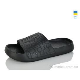 Фотография Шлепки женские облегченные Лето B112 чорний (6 пар р.36-41) "M&L  Alex13" недорого оптом от прямого поставщика