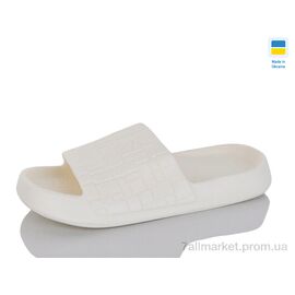 Фотография Шлепки женские облегченные Лето B112 білий (6 пар р.36-41) "M&L  Alex13" недорого оптом от прямого поставщика