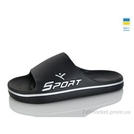 Фотография Шлепки детские летние Лето B107 чорний (8 пар р.36-41) "M&L  Alex13" недорого оптом от прямого поставщика